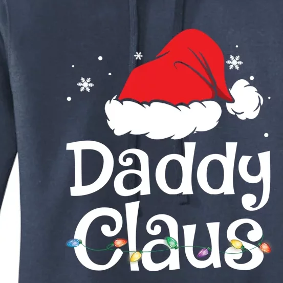 Funny Daddy Claus Christmas Funny Gift Pajamas Santa Cute Gift Women's Pullover Hoodie