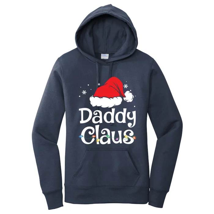 Funny Daddy Claus Christmas Funny Gift Pajamas Santa Cute Gift Women's Pullover Hoodie