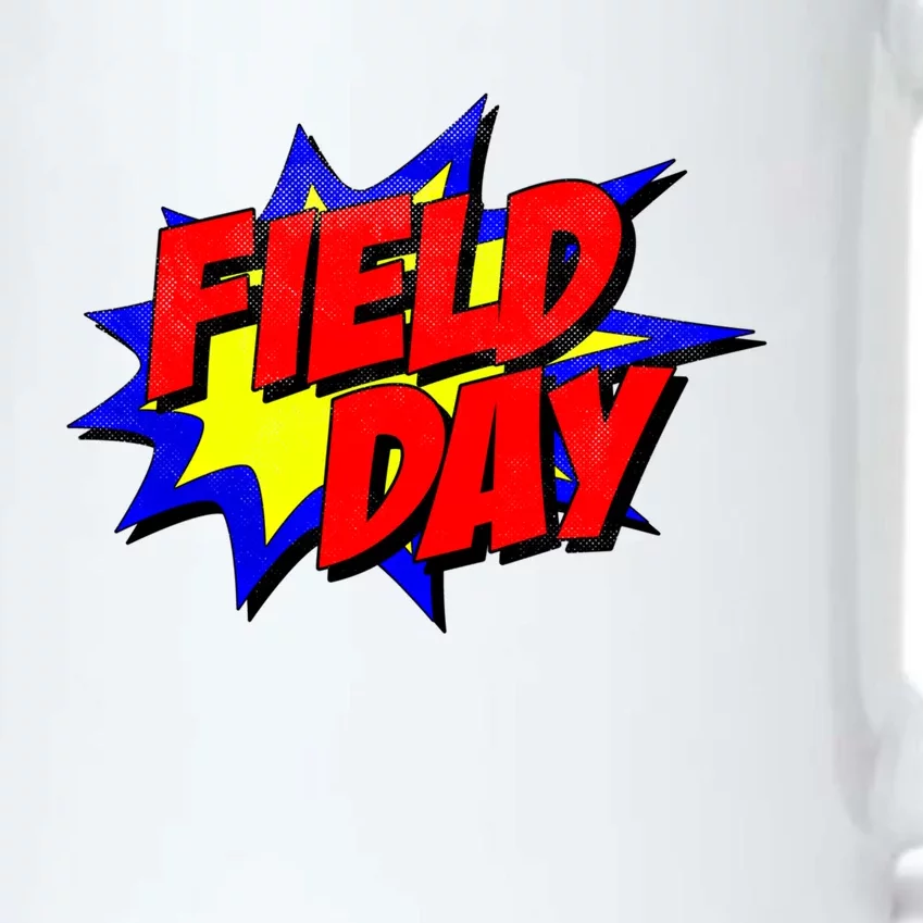 Field Day Comic Book Gift Black Color Changing Mug