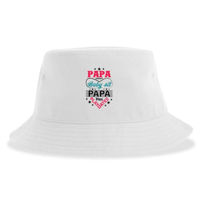 Fathers Day Cute Quote T Sustainable Bucket Hat