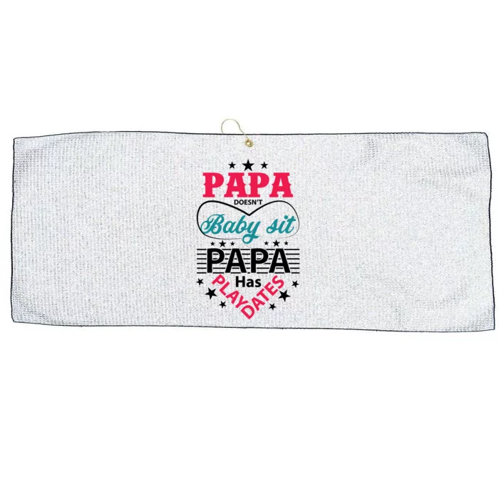 Fathers Day Cute Quote T Large Microfiber Waffle Golf Towel