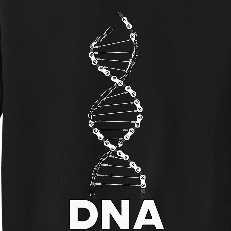 Funny DNA Cycling Bicycle Chain Mountain Bike Lovers Outfit Sweatshirt