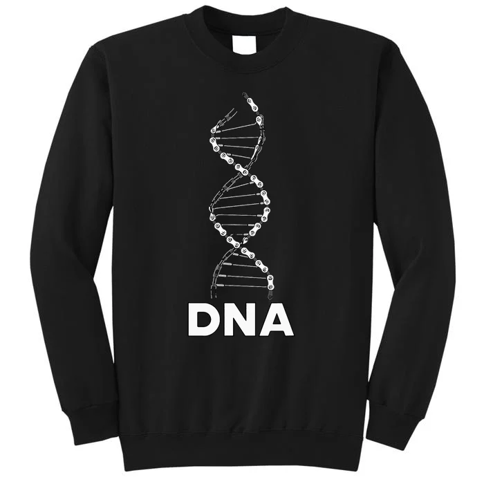 Funny DNA Cycling Bicycle Chain Mountain Bike Lovers Outfit Sweatshirt