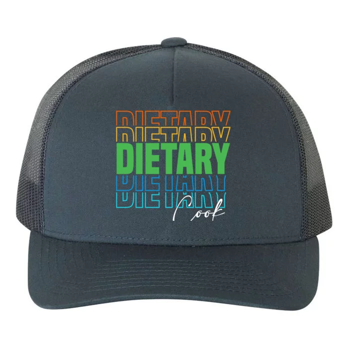 Funny Dietary Cook Cool Design Appreciation Week Healthcare Gift Yupoong Adult 5-Panel Trucker Hat