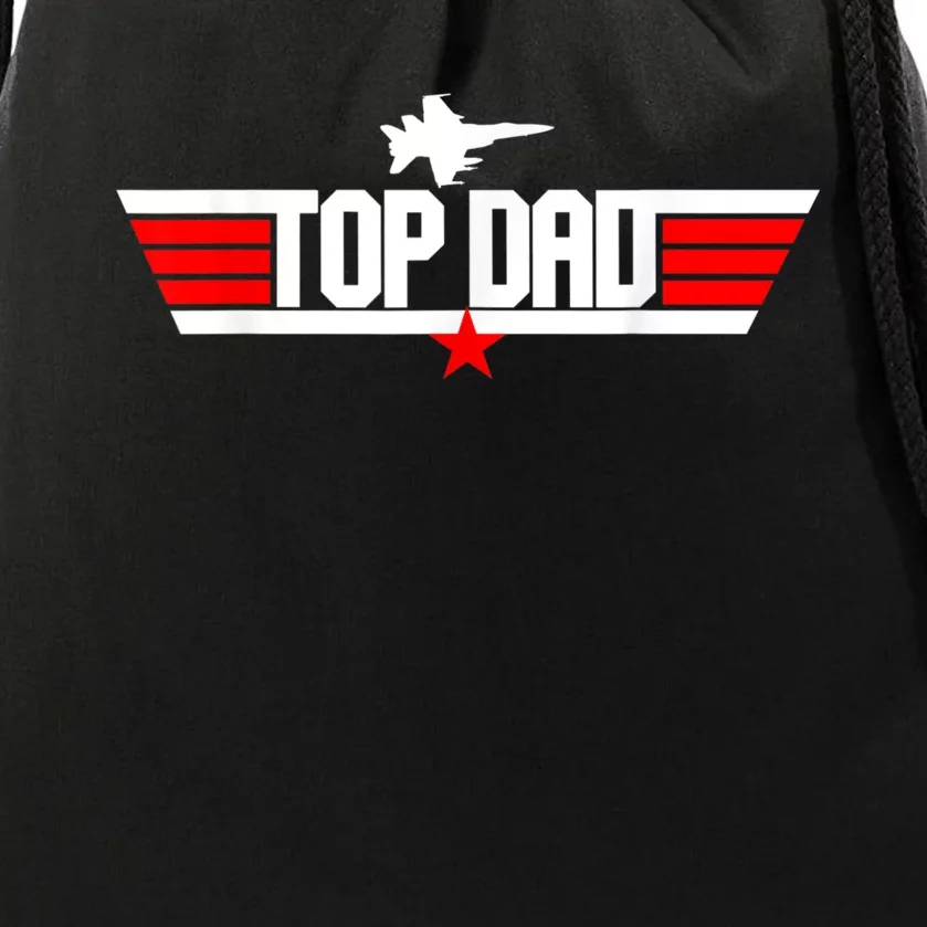 Fathers Day Christmas Birthday For Top Dad Drawstring Bag