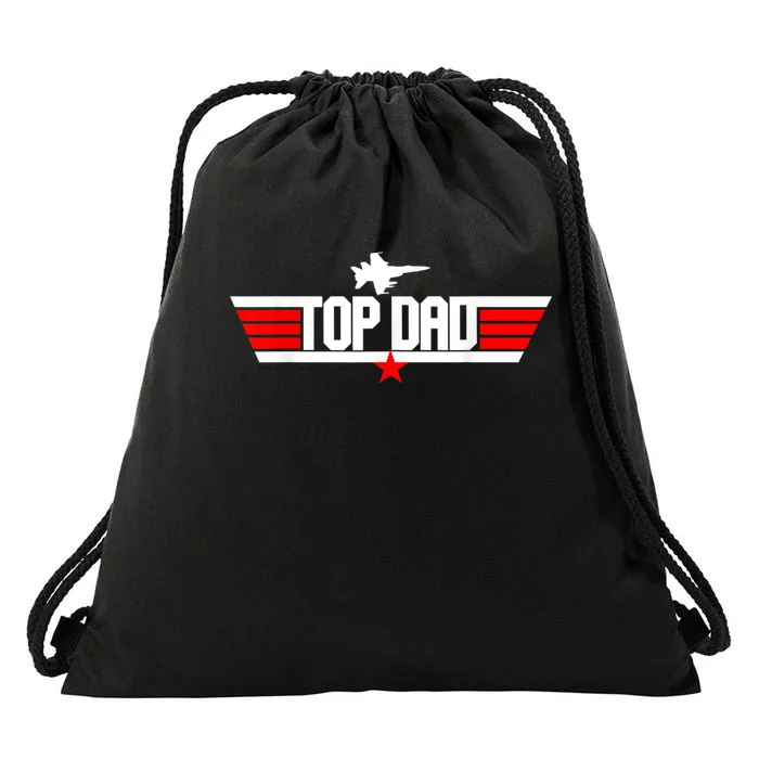 Fathers Day Christmas Birthday For Top Dad Drawstring Bag