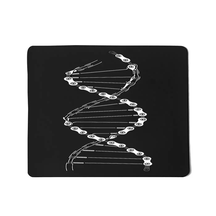 Funny DNA Cycling Bicycle Chain Mountain Bike Lovers Outfit Mousepad