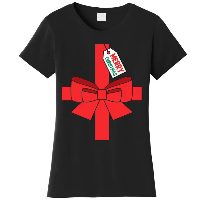 Funny Diy Christmas Present Costume Women's T-Shirt