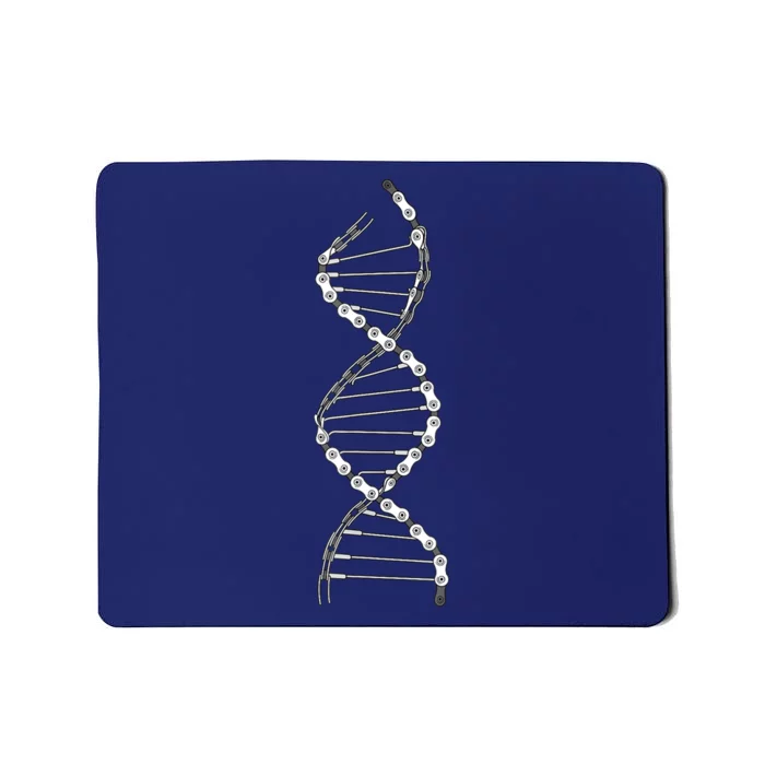 Funny DNA Cycling Bicycle Chain Mountain Bike Lovers Outfit Mousepad