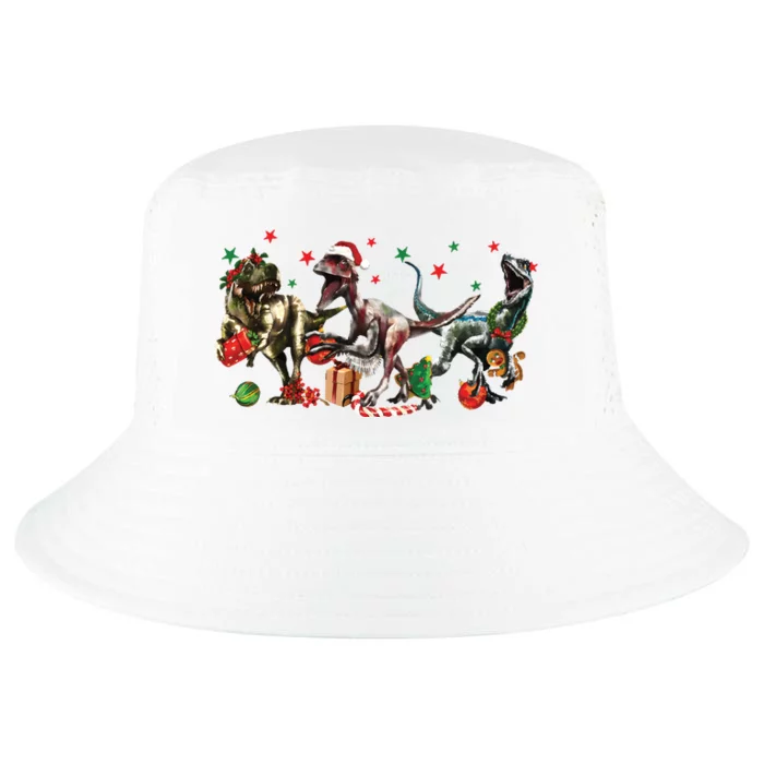 Funny Dinosaur Christmas Gift Cool Comfort Performance Bucket Hat