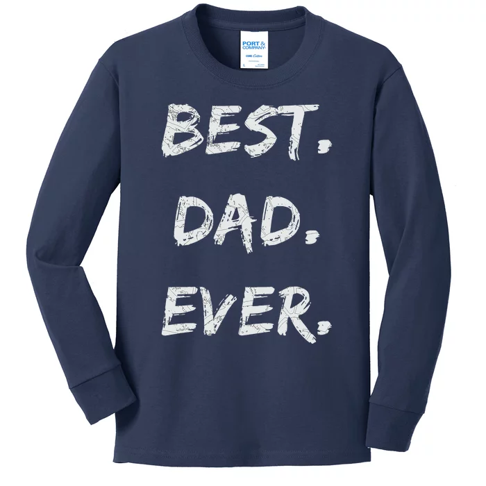 Fathers Day Cute Gift For Son Brother Uncle Dad Grandpa Kids Long Sleeve Shirt