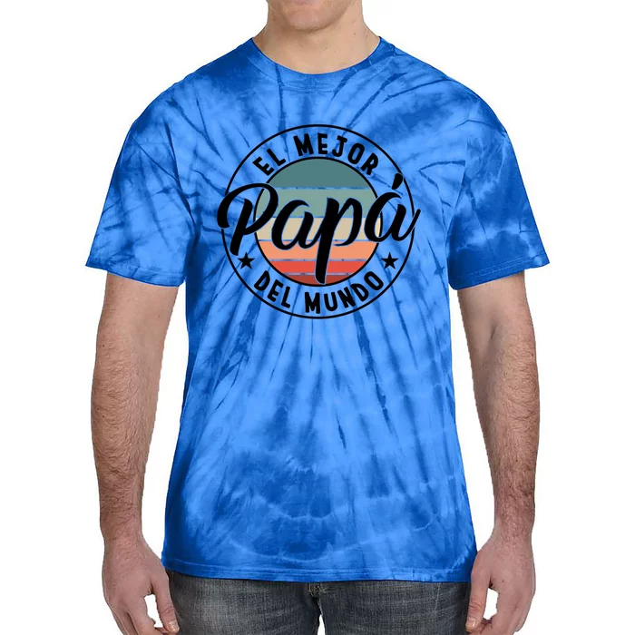 Father's Day Celebration Gift The Best Pope In The World Gift Tie-Dye T-Shirt