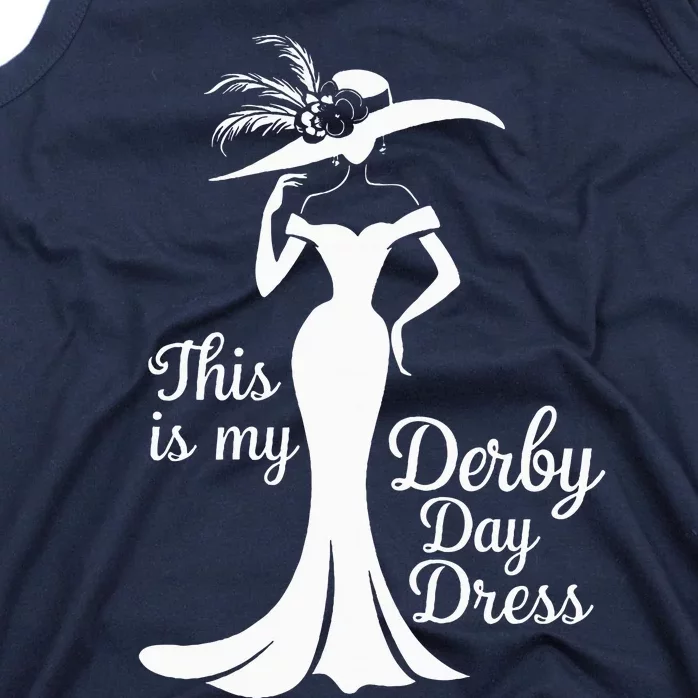 Funny Derby Day This Is My Derby Day Dress Design For Women Tank Top