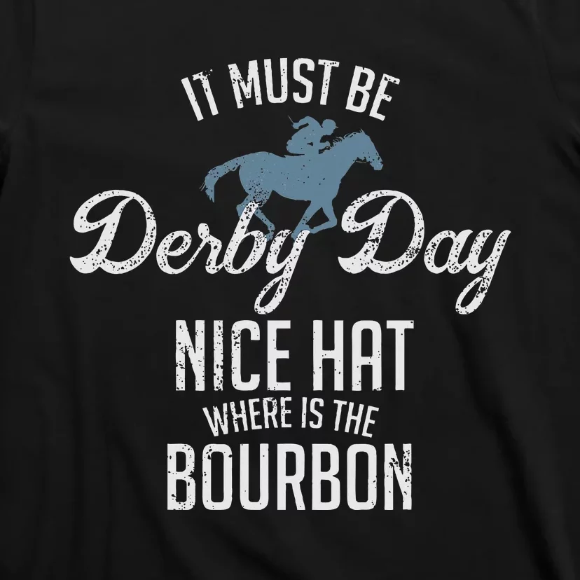 Funny Derby Day And Mint Juleps Kentucky Horse Racing T-Shirt