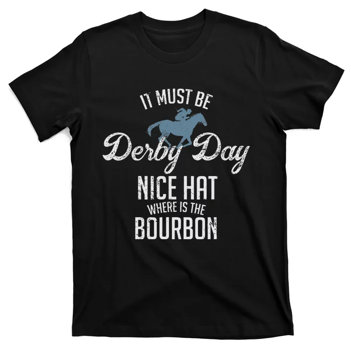 Funny Derby Day And Mint Juleps Kentucky Horse Racing T-Shirt