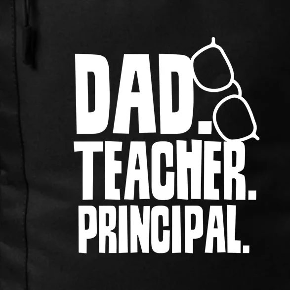 Father's Day Dad Teacher Principal Homeschool Homeschooling Gift Daily Commute Backpack