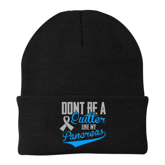 Funny Diabetes DonT Be A Quitter Like My Pancreas Knit Cap Winter Beanie