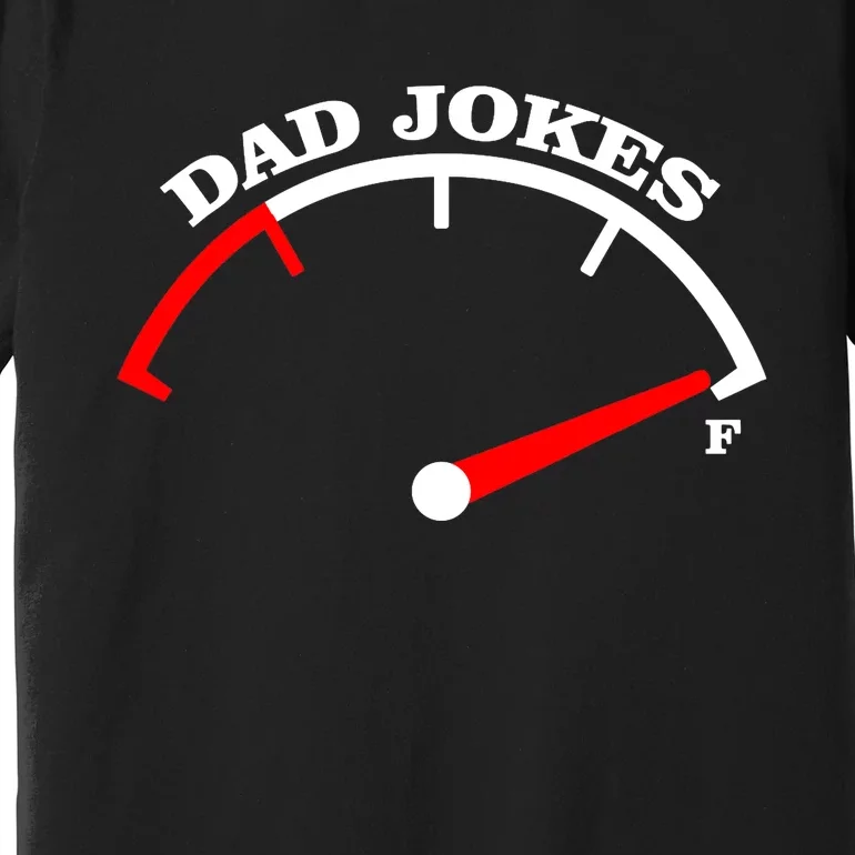 Fathers Day | Dad Jokes Fuel Car Pun Loading Father Premium T-Shirt