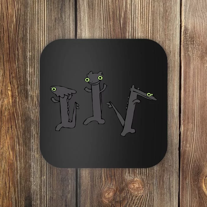 Funny Dancing Dragon Meme Trending Dancing Toothless Coaster