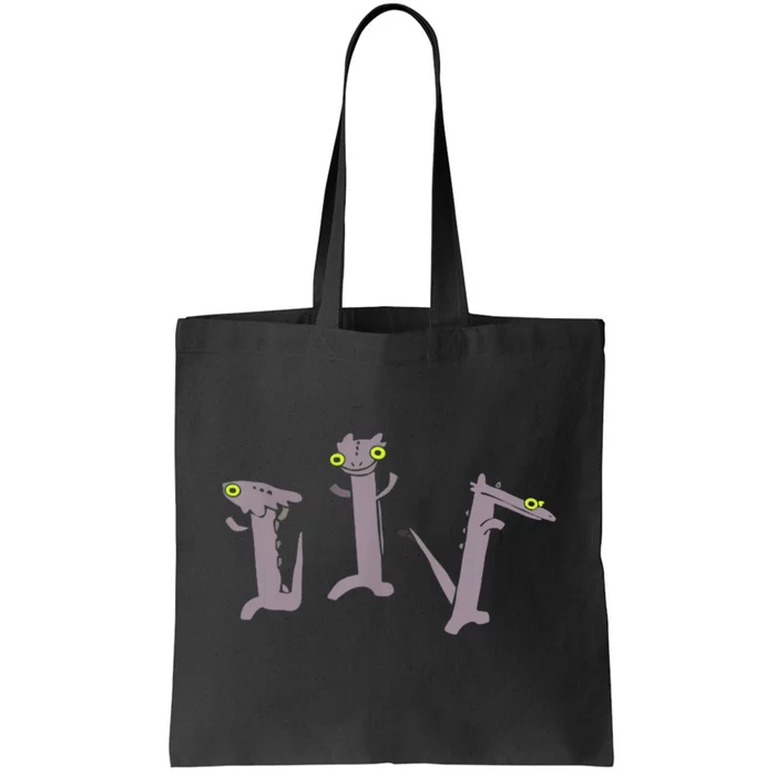 Funny Dancing Dragon Meme Tote Bag