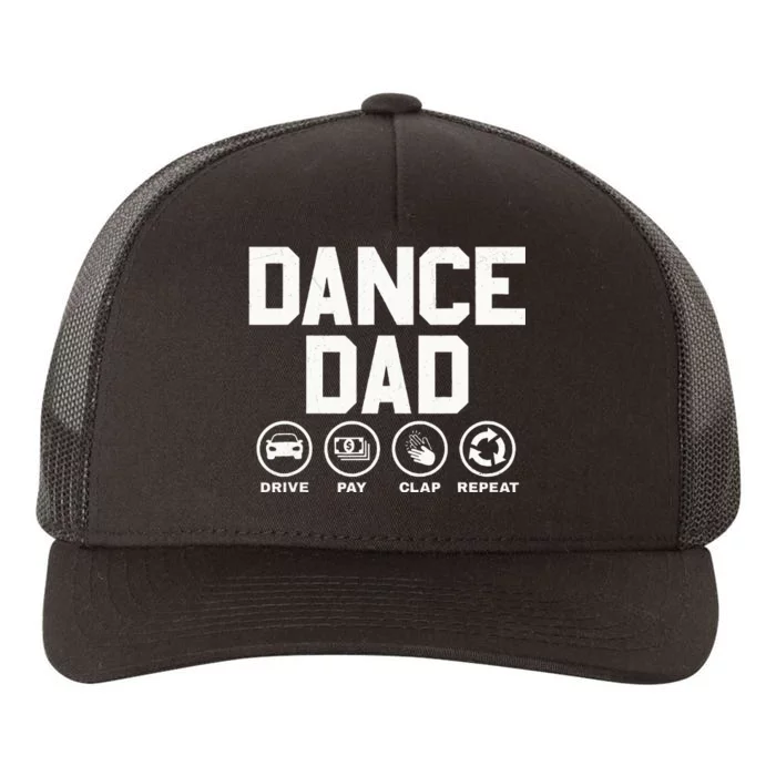 Funny Dance Dad Proud Dancer Dancing Yupoong Adult 5-Panel Trucker Hat