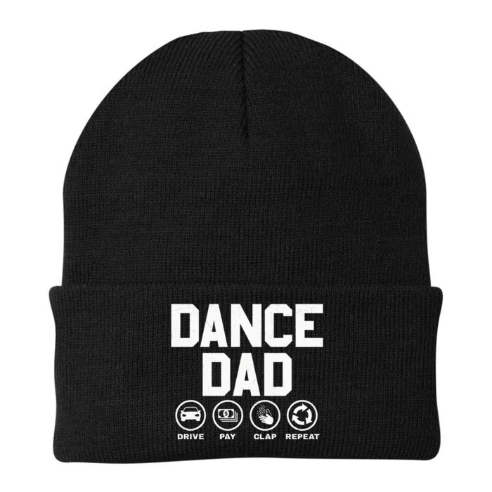 Funny Dance Dad Proud Dancer Dancing Knit Cap Winter Beanie