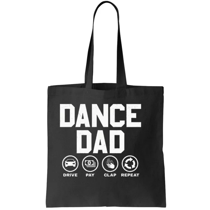 Funny Dance Dad Proud Dancer Dancing Tote Bag