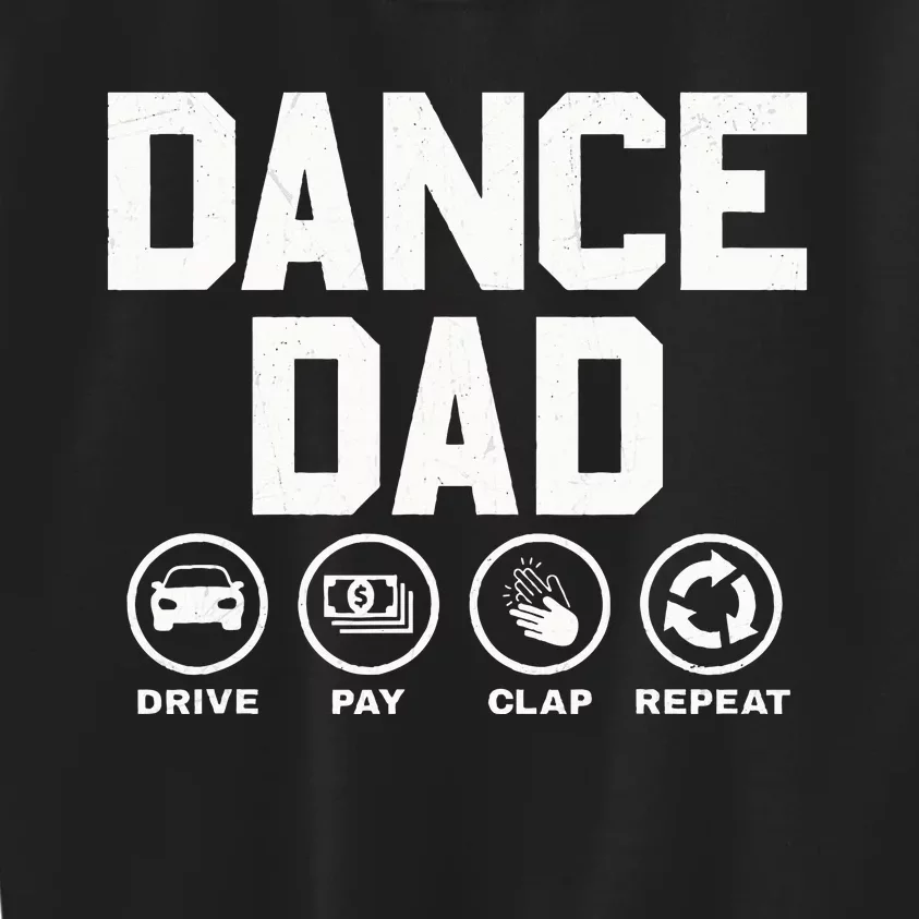 Funny Dance Dad Proud Dancer Dancing Kids Sweatshirt