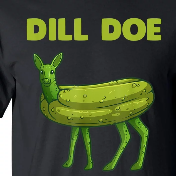 Funny Dill Doe Women Deer Green Dill Pickle Veggie Lover Tall T-Shirt