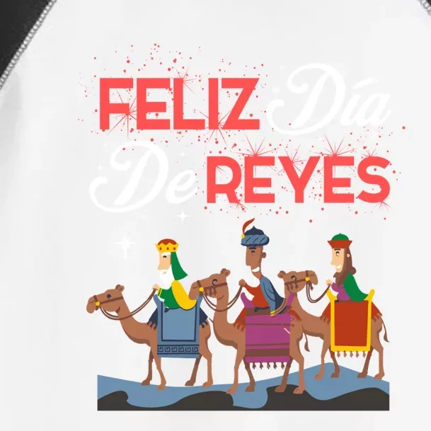 Feliz Dia De Reyes Happy Three Kings Day Epiphany Day Cute Gift Toddler Fine Jersey T-Shirt