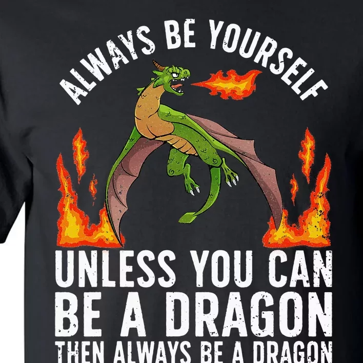 Funny Dragon Design For Fantasy Dragon Lover Tall T-Shirt