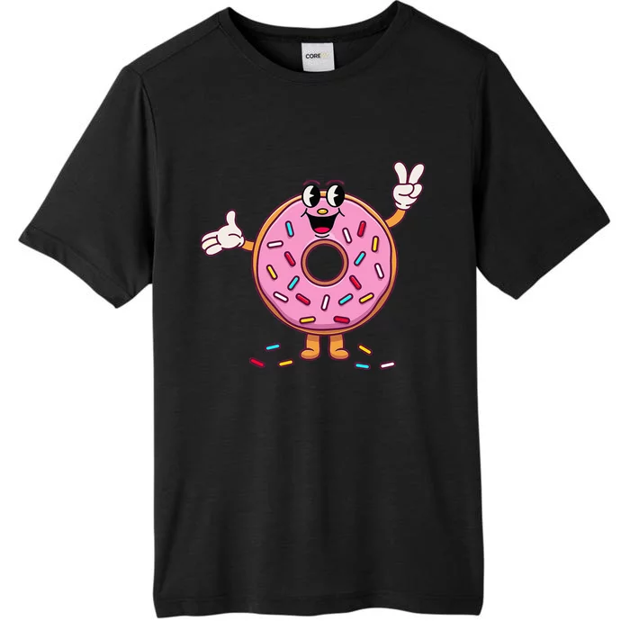 Funny Donut Donut Sprinkles ChromaSoft Performance T-Shirt