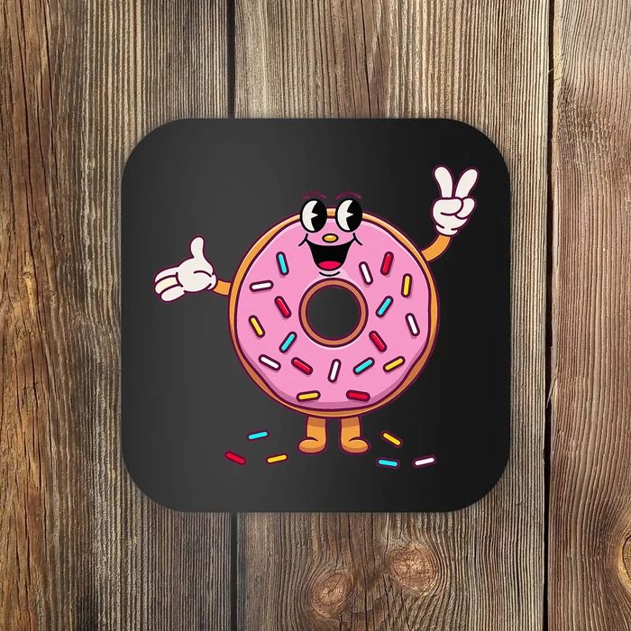 Funny Donut Donut Sprinkles Coaster