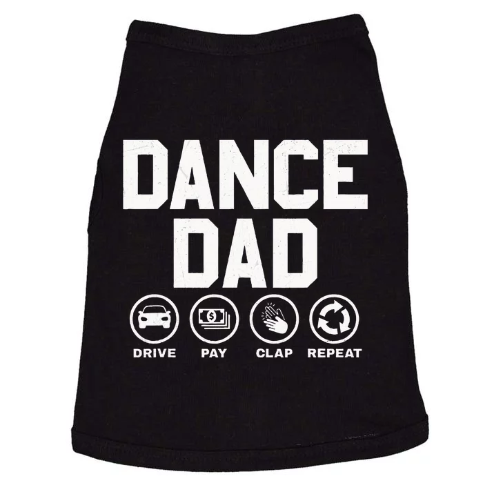 Funny Dance Dad Proud Dancer Dancing Father Doggie Tank