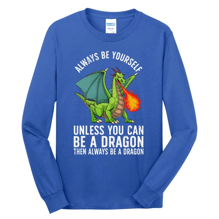 Funny Dragon Design For Fantasy Dragon Lover Tall Long Sleeve T-Shirt