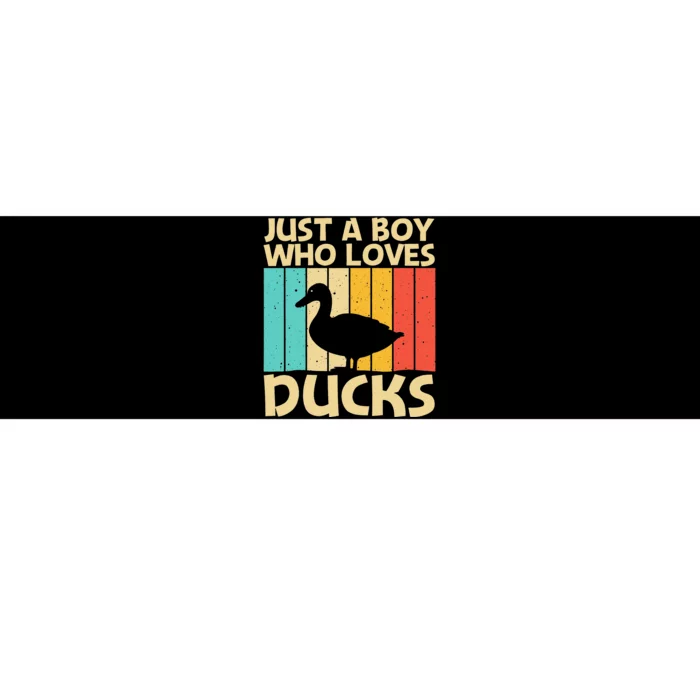 Funny Duck Design For Duck Farmer Hunting Lovers Bumper Sticker