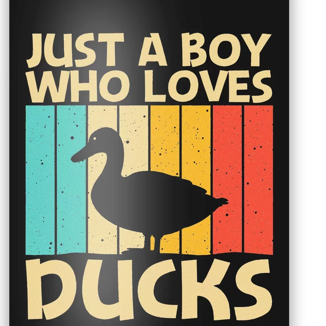 Funny Duck Design For Duck Farmer Hunting Lovers Poster