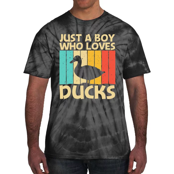 Funny Duck Design For Duck Farmer Hunting Lovers Tie-Dye T-Shirt