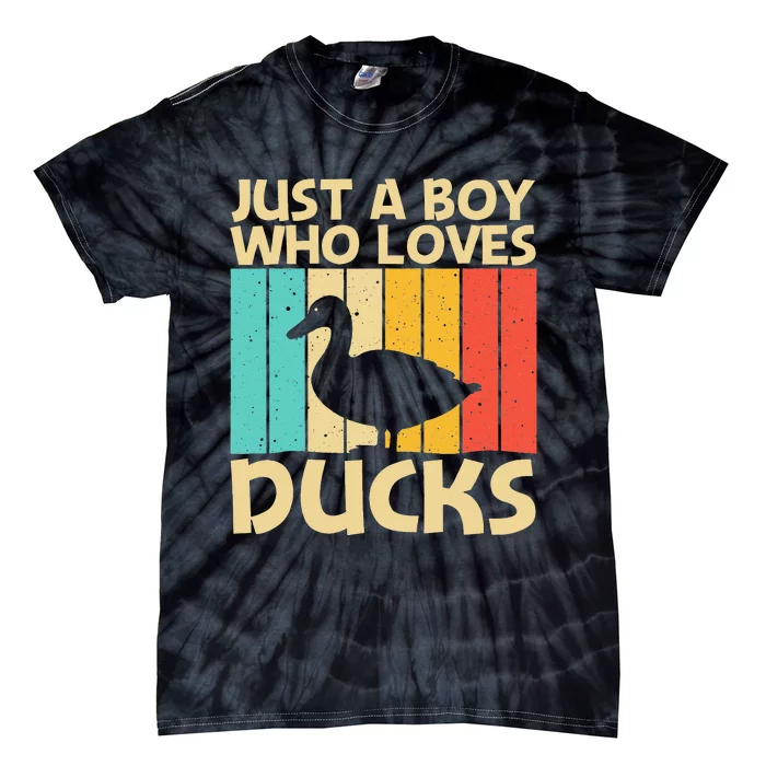 Funny Duck Design For Duck Farmer Hunting Lovers Tie-Dye T-Shirt