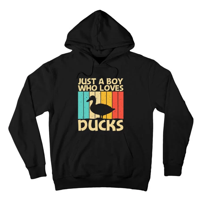 Funny Duck Design For Duck Farmer Hunting Lovers Tall Hoodie