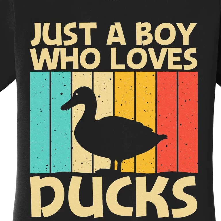 Funny Duck Design For Duck Farmer Hunting Lovers Women's T-Shirt