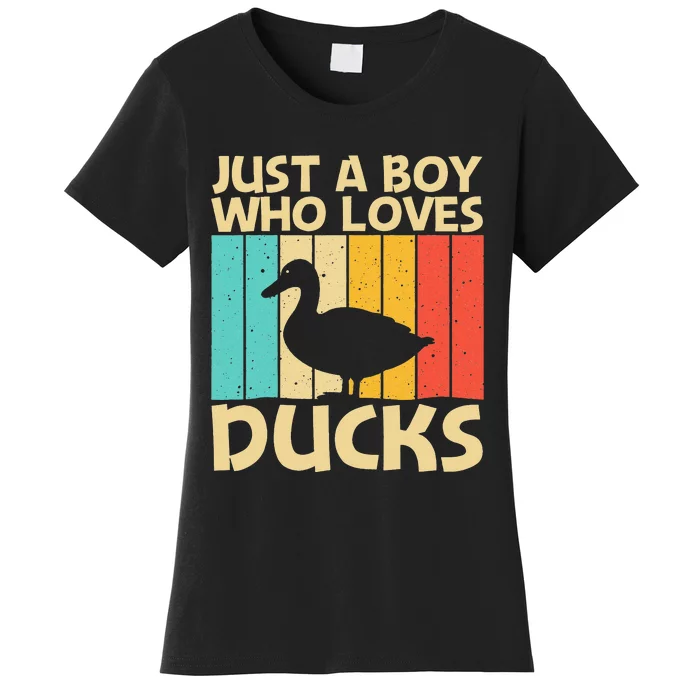 Funny Duck Design For Duck Farmer Hunting Lovers Women's T-Shirt