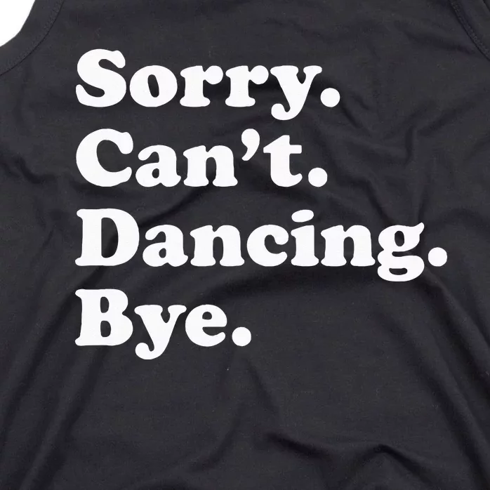 Funny Dancing Dance Gift For Men Women Tank Top