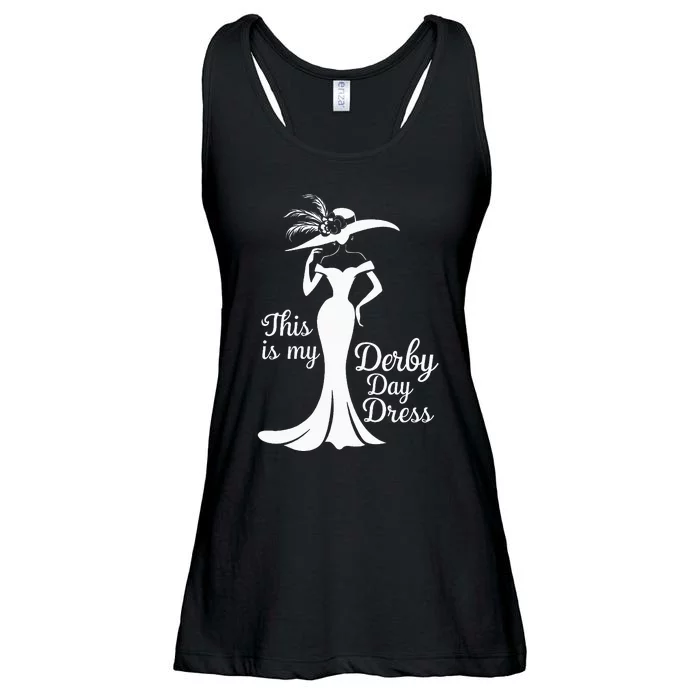 Funny Derby Day This Is My Derby Day Dress Ladies Essential Flowy Tank