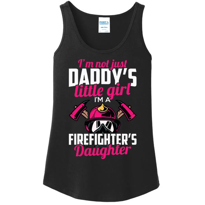 Firefighter Daughter Design For Firefighter Ladies Essential Tank