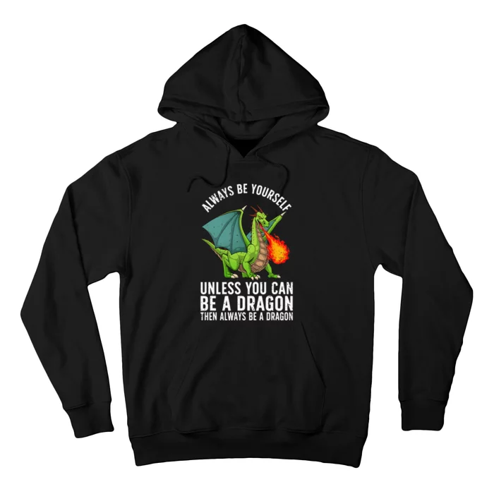 Funny Dragon Design Fantasy Dragon Lover Hoodie