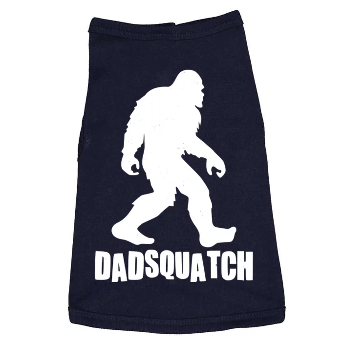 Funny Dadsquatch Dad Sasquatch Bigfoot Doggie Tank