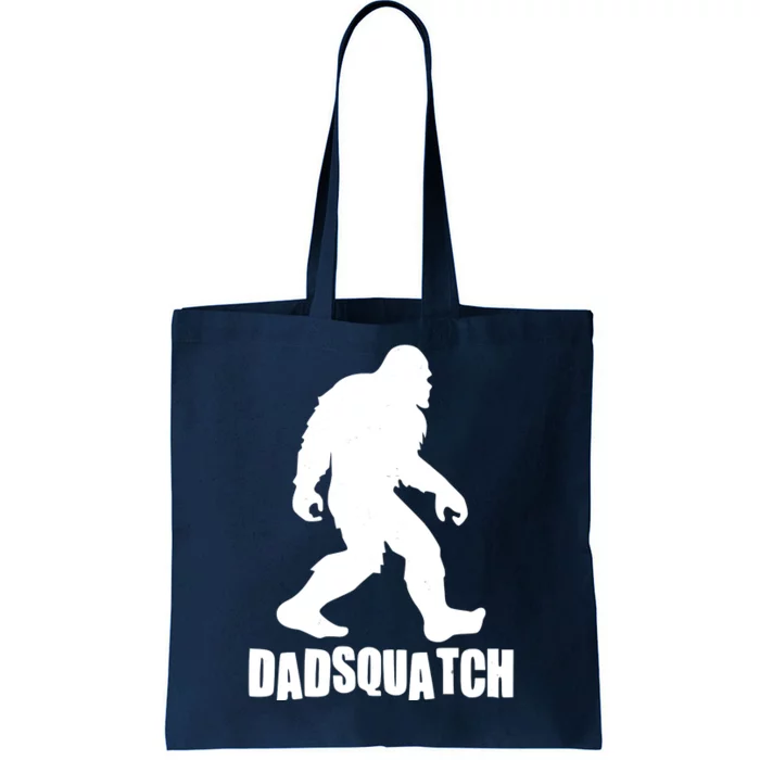 Funny Dadsquatch Dad Sasquatch Bigfoot Tote Bag