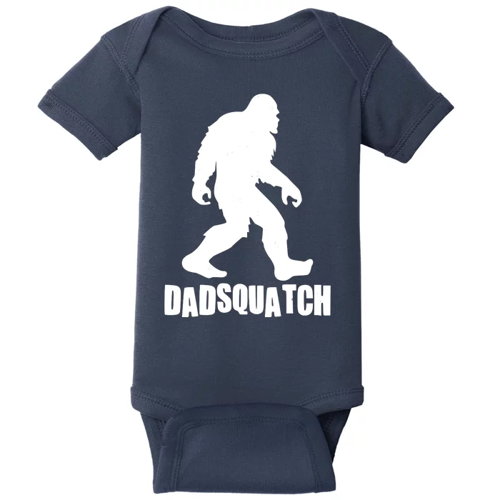 Funny Dadsquatch Dad Sasquatch Bigfoot Baby Bodysuit