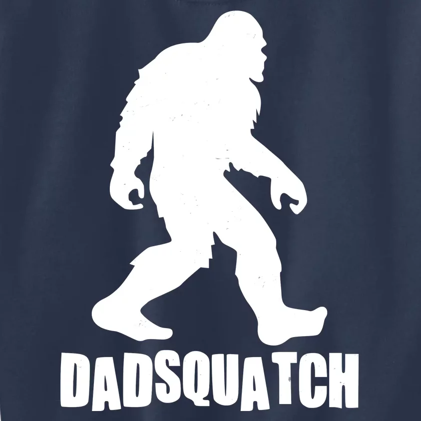 Funny Dadsquatch Dad Sasquatch Bigfoot Kids Sweatshirt